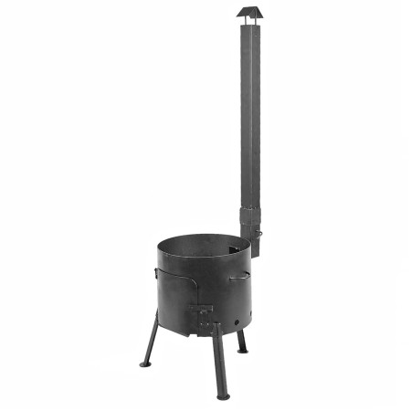Stove with a diameter of 360 mm with a pipe for a cauldron of 12 liters в Грозном
