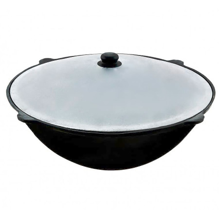 Uzbek cast iron cauldron 16 l round bottom в Грозном