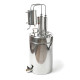 Cheap moonshine still kits "Gorilych" double distillation 20/35/t (with tap) CLAMP 1,5 inches в Грозном