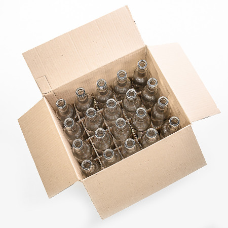 20 bottles of "Guala" 0.5 l without caps in a box в Грозном